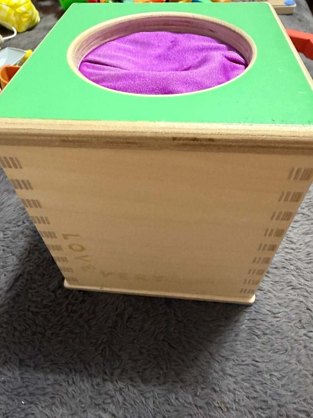 Lovevery Magic Tissue Box and Sensory Tissues Montessori Baby Toy